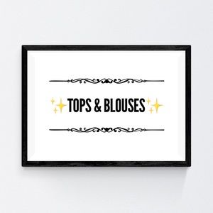 Shirts Tops Blouses Tanks! Many plus sizes!